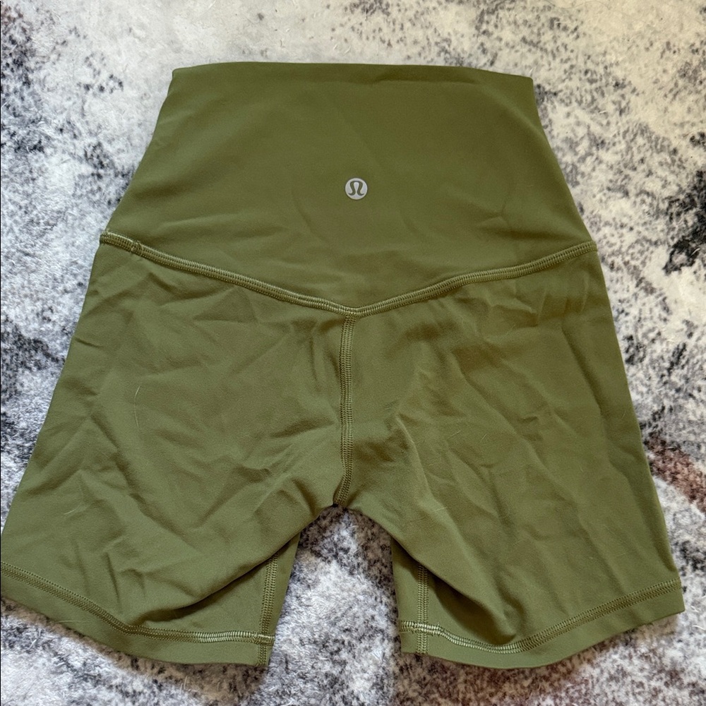 lululemon athletica Olive Green Athletic Shorts